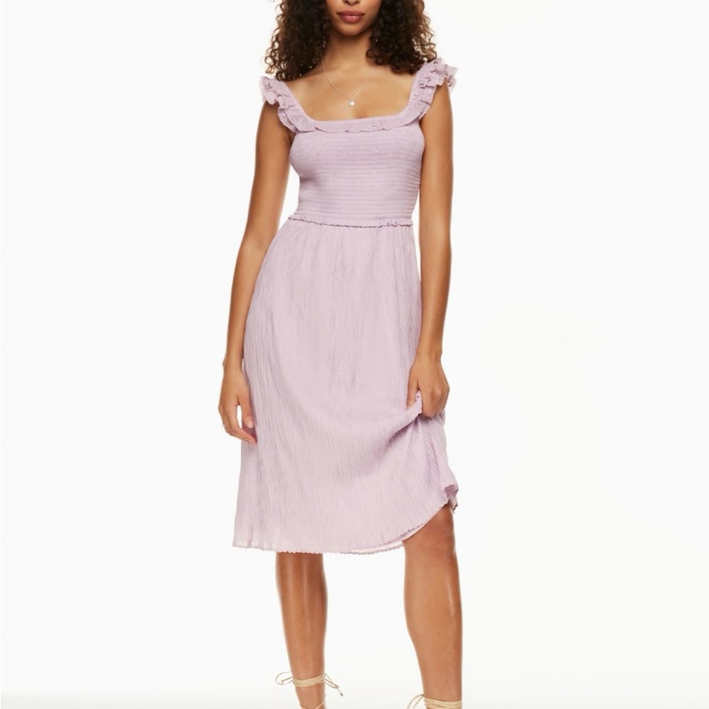 NWT Aritzia Wilfred dress, color lilac, size S